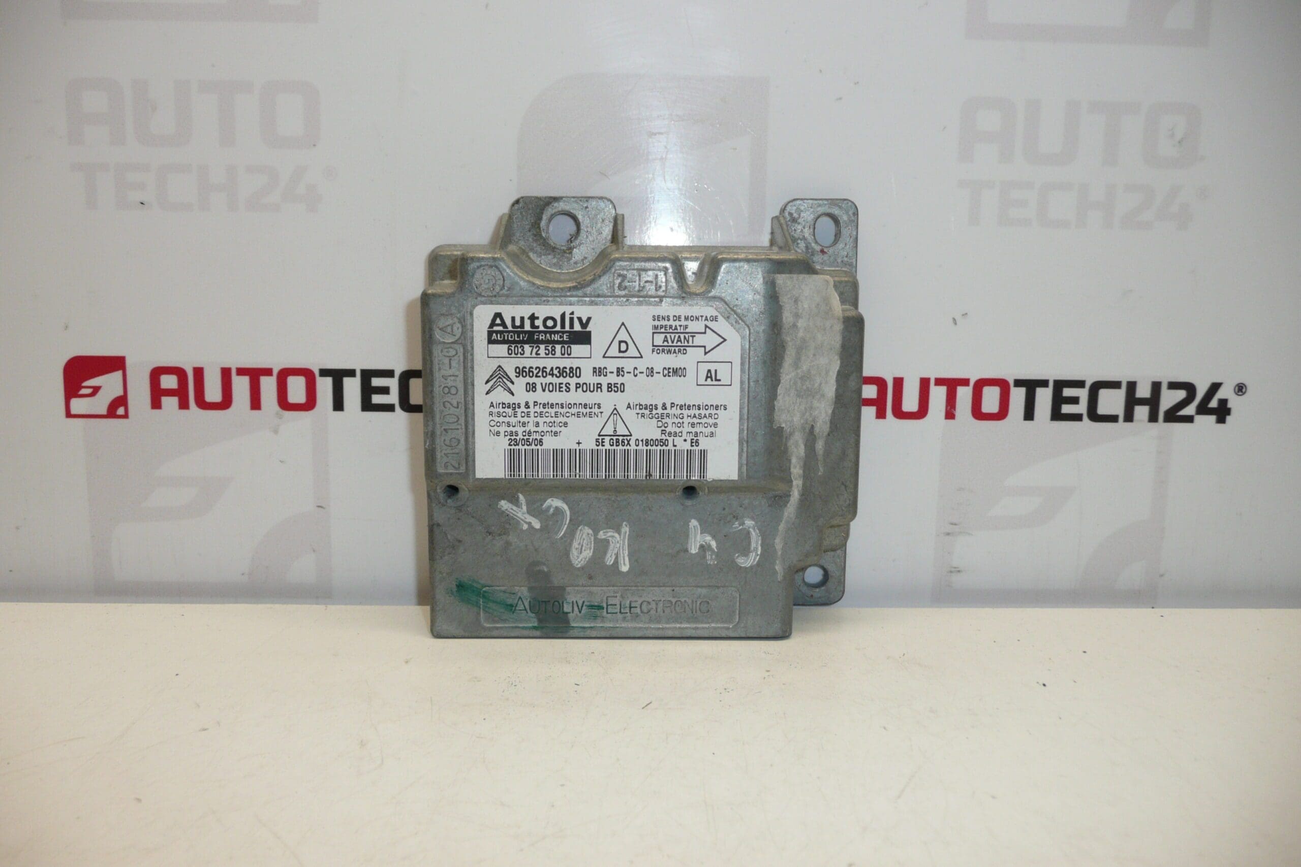 Citroën C4 turvatyynyyksikkö 9662643680 654633
