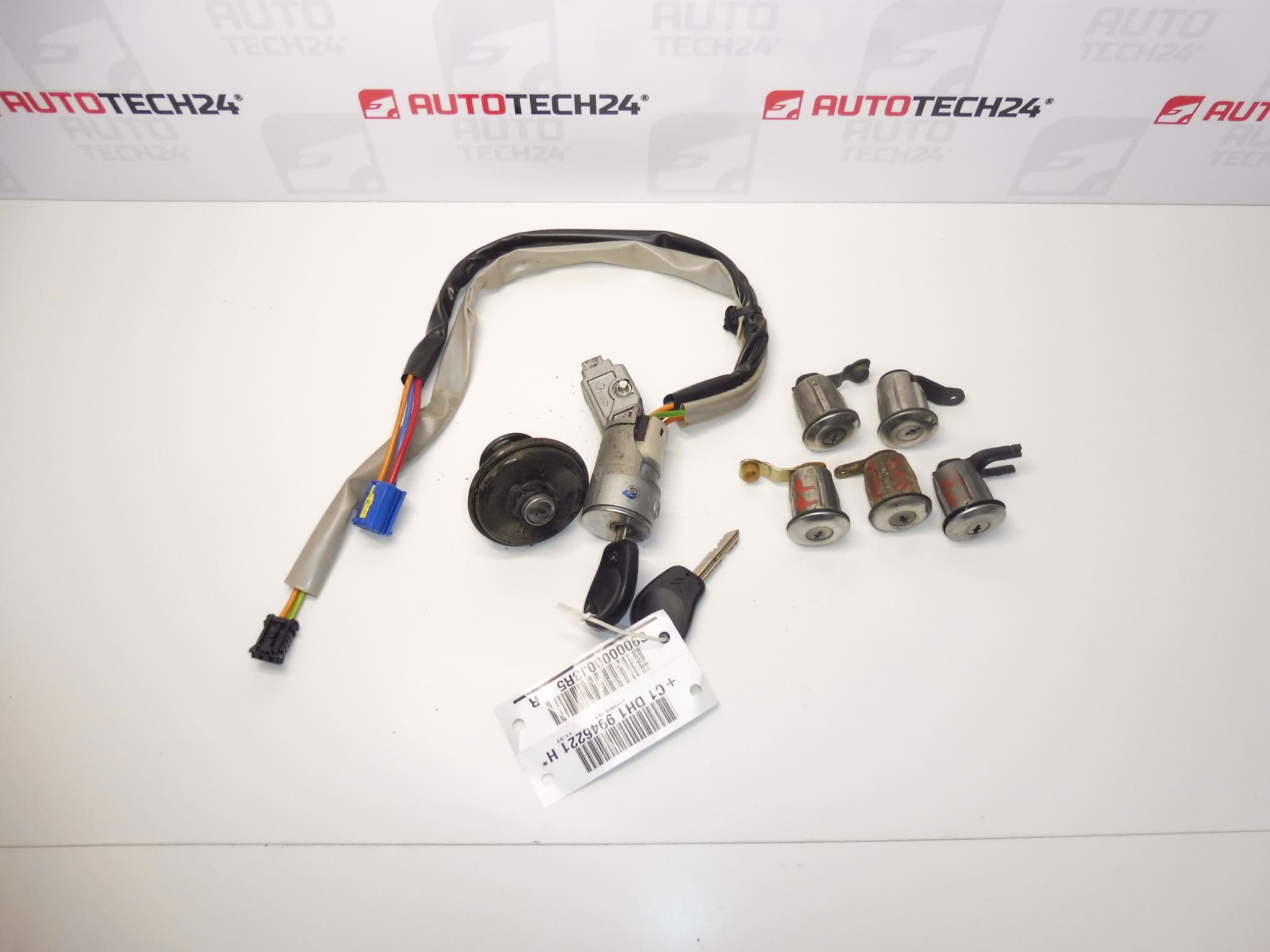 Lukitussetti + 2x avain Citroën Berlingo II 4162CF