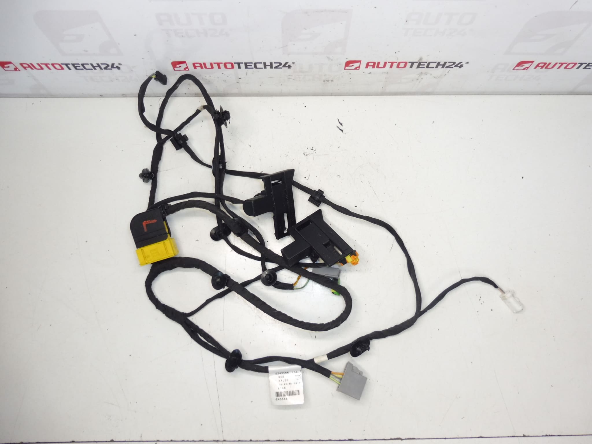 Citroen C4 Picasso Valeo Kuljettajan istuimen valjaat 6505T6 5243566