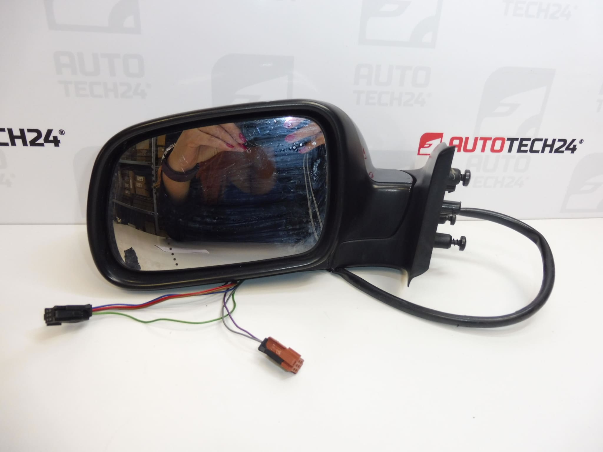 Vasen sähköisesti taittuva sivupeili EZWD Peugeot 307 8149VV - Image 2